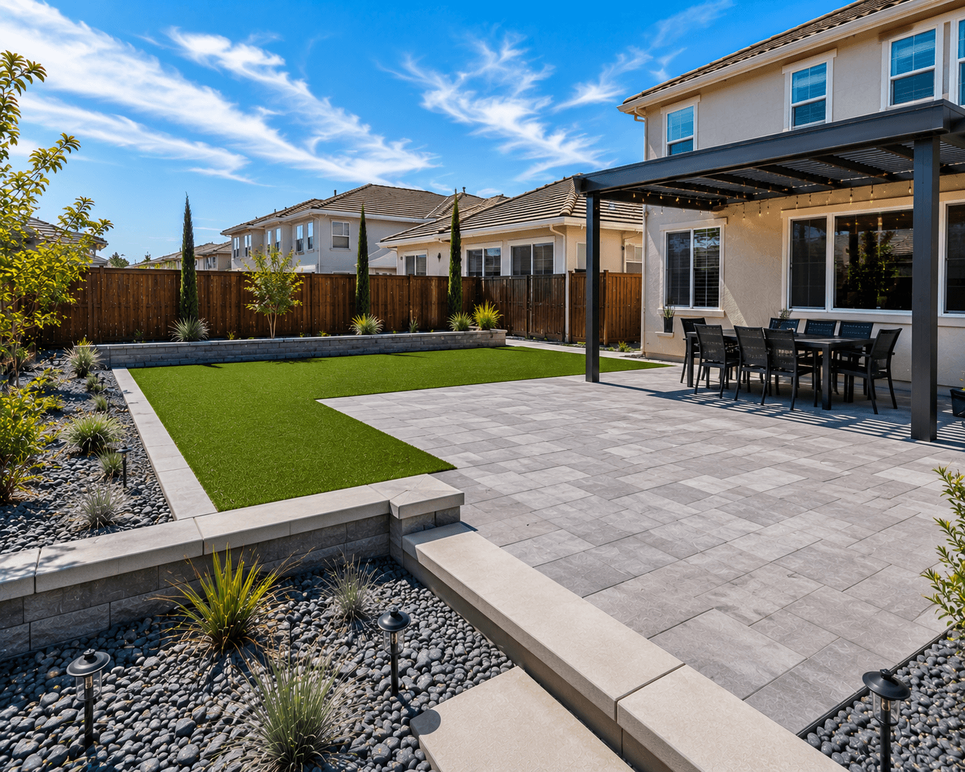 Apex Landscape drought-tolerant design Sacramento